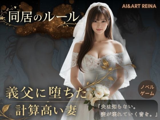 【フル漫画】d_752299 | 同居のルール ―義父に堕ちた計算高い妻―＜ノベルゲーム＞（実写系） | AIART REINA(巨乳)